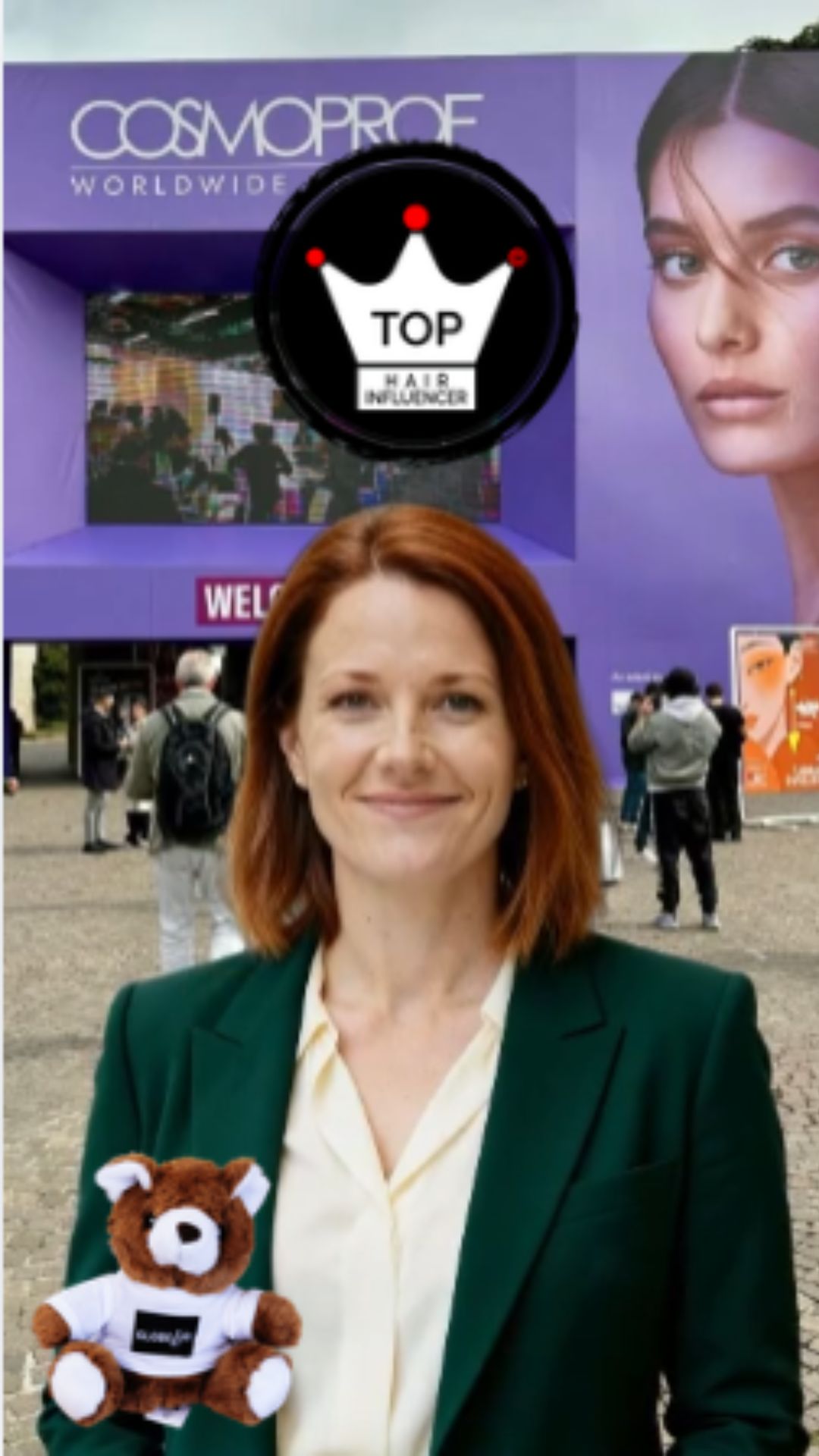 DIVA LA ROSSA ❤️ al Cosmoprof: meno show, più business